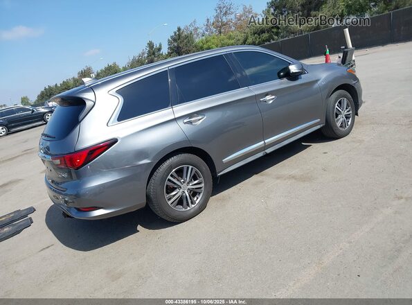 5N1DL0MN7LC514943 2020 INFINITI QX60 Gray უკანა მარჯვენა