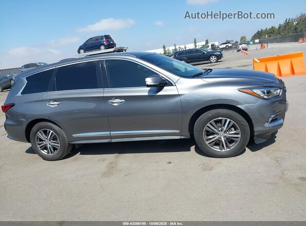 5N1DL0MN7LC514943 2020 INFINITI QX60 Gray უკანა სალონის ხედი