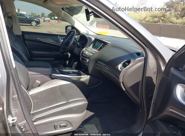 5N1DL0MN7LC514943 2020 INFINITI QX60 Gray წინა სალონის ხედი