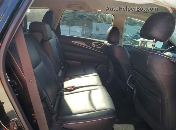5N1DL0MN7LC549000 2020 INFINITI QX60 Black Սալոնի հետևի տեսք