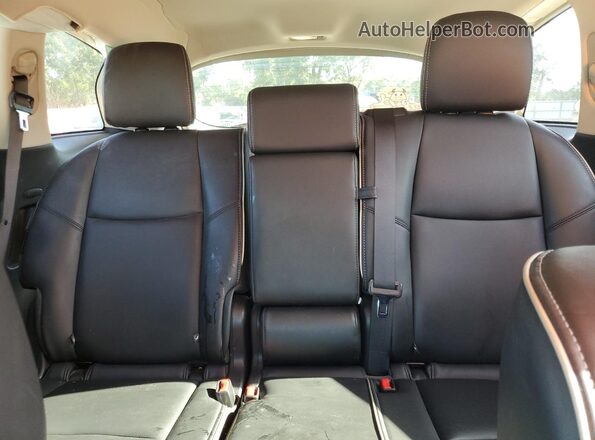 5N1DL0MN7LC549000 2020 INFINITI QX60 Black Հետևի նստատեղերի տեսք