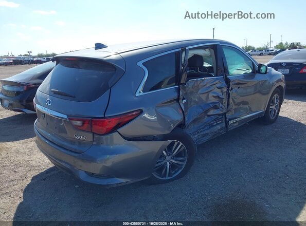 5N1DL0MN8LC507760 2020 INFINITI QX60 Gray Задня права чверть