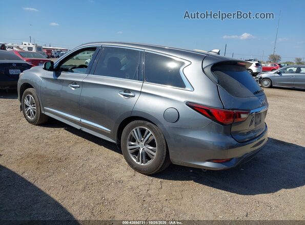 5N1DL0MN8LC507760 2020 INFINITI QX60 Gray Задня ліва чверть