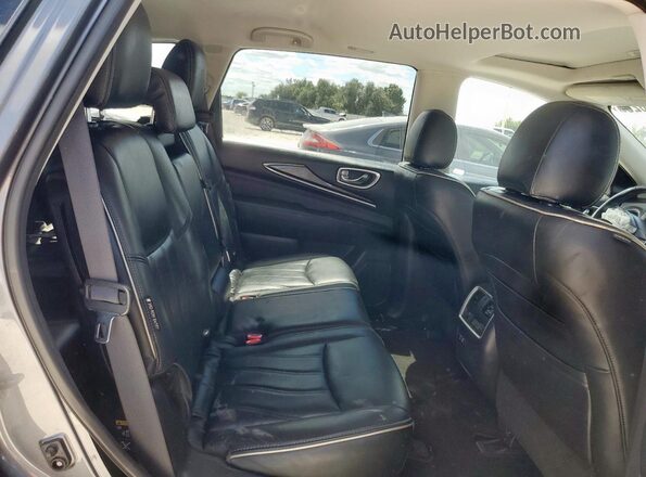 5N1DL0MN8LC509475 2020 INFINITI QX60 Серый Вид задней части салона