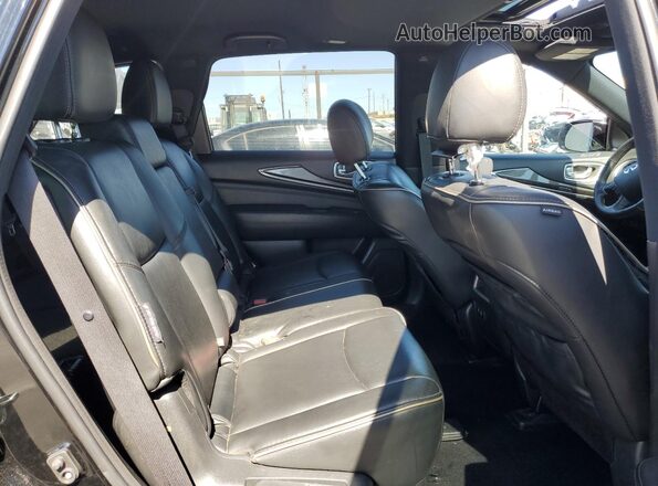 5N1DL0MN8LC525742 2020 INFINITI QX60 Black უკანა სალონის ხედი