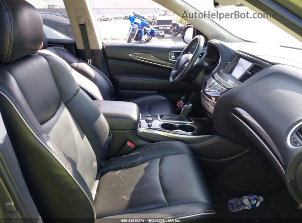 5N1DL0MN9LC537026 2020 INFINITI QX60 Gray Front interior view