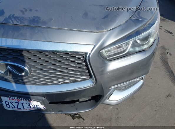 5N1DL0MN9LC537026 2020 INFINITI QX60 Gray Front view