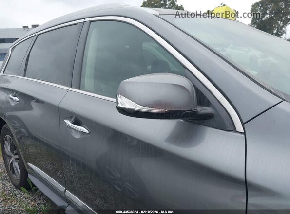 5N1DL0MN9LC537026 2020 INFINITI QX60 Gray 360 interior view