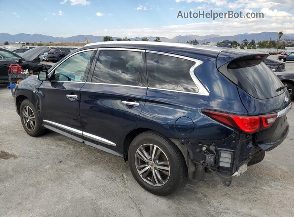 5N1DL0MN9LC538676 2020 INFINITI QX60 Blue Հետևի ձախ