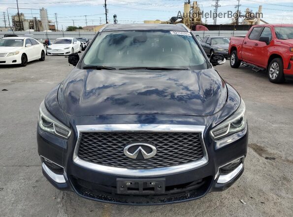 5N1DL0MN9LC538676 2020 INFINITI QX60 Blue Դիմացի տեսք
