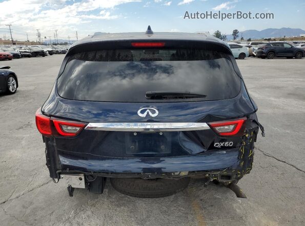 5N1DL0MN9LC538676 2020 INFINITI QX60 Blue Հետևի տեսք