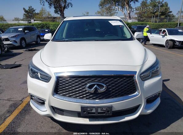 5N1DL0MNXLC512801 2020 INFINITI QX60 White წინა ხედი