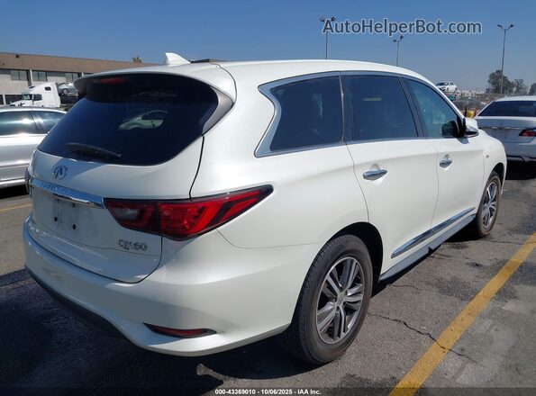5N1DL0MNXLC512801 2020 INFINITI QX60 White უკანა მარჯვენა