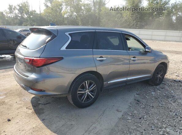 5N1DL0MNXLC532207 2020 INFINITI QX60 Silver Rear right