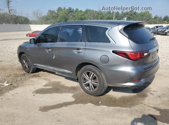 5N1DL0MNXLC532207 2020 INFINITI QX60 Silver Rear left