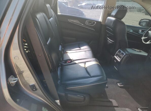 5N1DL0MNXLC532207 2020 INFINITI QX60 Silver Rear interior view