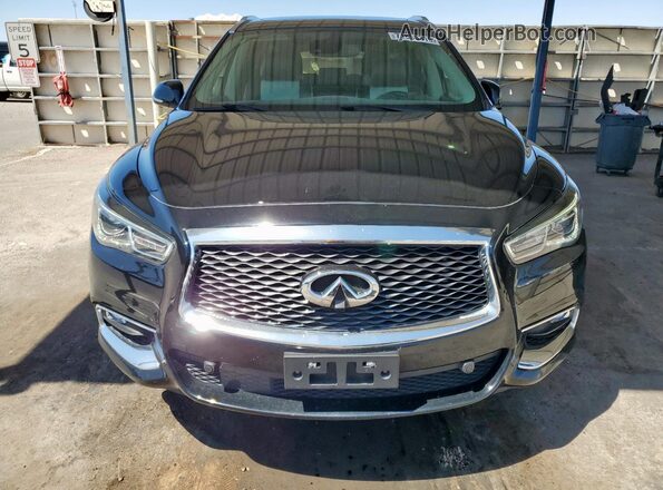 5N1DL0MNXLC549010 2020 INFINITI QX60 Black Front view