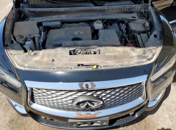 5N1DL0MNXLC549010 2020 INFINITI QX60 Black Engine compartment view