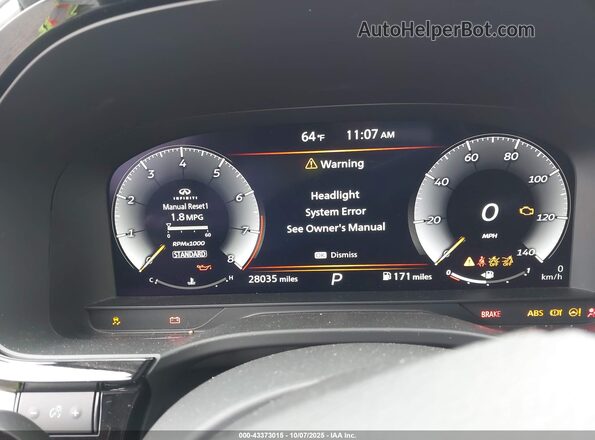 5N1DL1FR4PC355083 2023 INFINITI QX60 White 