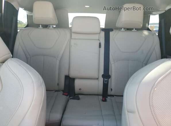 5N1DL1FR5PC345873 2023 INFINITI QX60 White Вид задніх сидінь