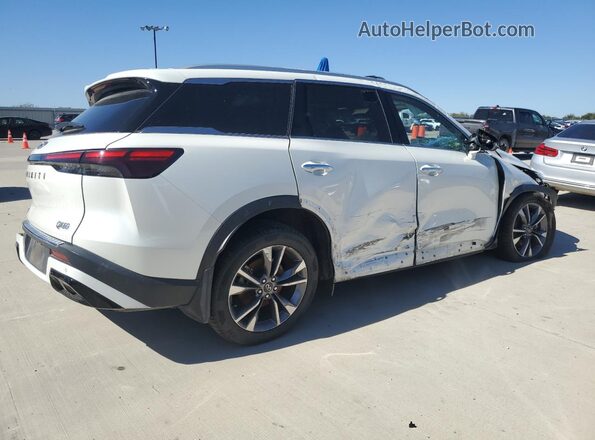 5N1DL1FR5PC345873 2023 INFINITI QX60 White Задня права чверть