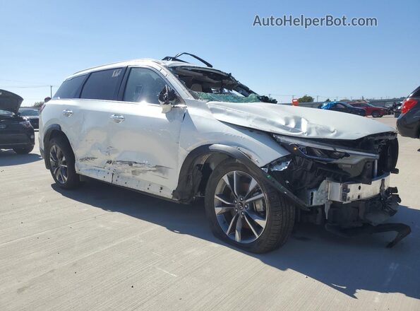5N1DL1FR5PC345873 2023 INFINITI QX60 White Передня права чверть