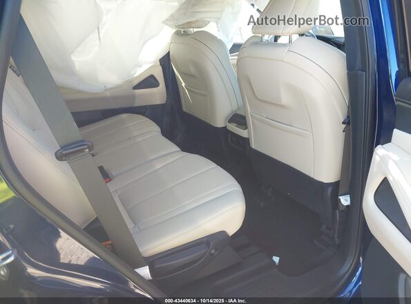 5N1DL1FS2NC341697 2022 INFINITI QX60 Blue VIN კოდის სტიკერის ხედი