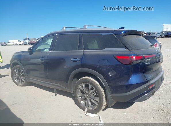 5N1DL1FS2NC341697 2022 INFINITI QX60 Blue სალონის 360-გრადუსიანი ხედი