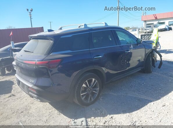 5N1DL1FS2NC341697 2022 INFINITI QX60 Blue უკანა მარჯვენა