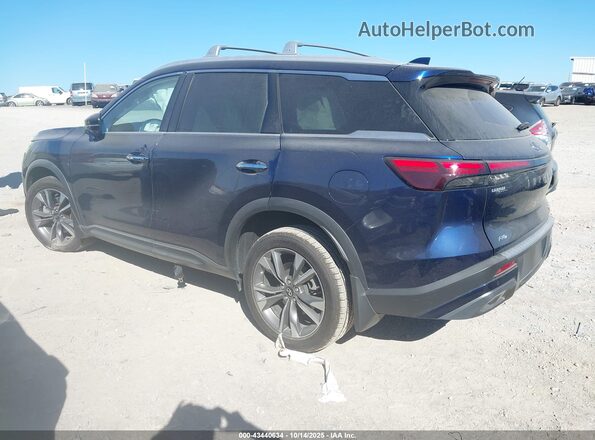 5N1DL1FS2NC341697 2022 INFINITI QX60 Blue უკანა მარცხენა