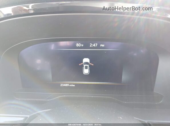 5N1DL1FS2RC336800 2024 INFINITI QX60 Black Вид задніх сидінь