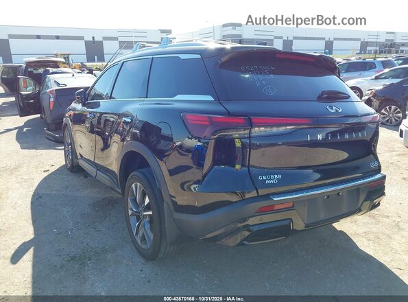 5N1DL1FS2RC336800 2024 INFINITI QX60 Black Задня ліва чверть