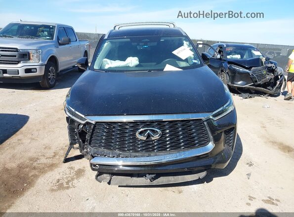 5N1DL1FS2RC336800 2024 INFINITI QX60 Black Вид задньої частини салону