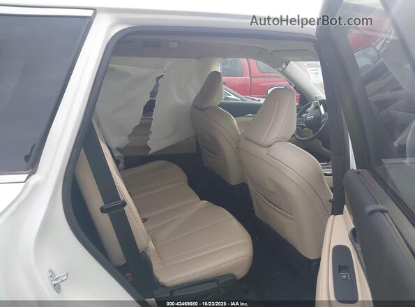 5N1DL1FS4RC337351 2024 INFINITI QX60 White VIN კოდის სტიკერის ხედი