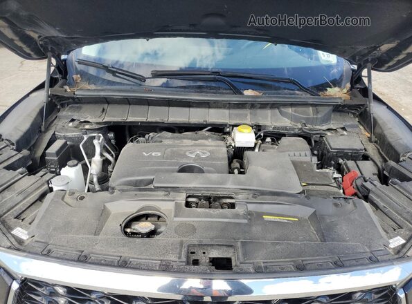 5N1DL1FS6PC331869 2023 INFINITI QX60 Black Engine compartment view