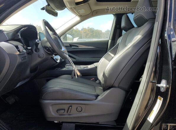 5N1DL1FS6PC331869 2023 INFINITI QX60 Black Front interior view