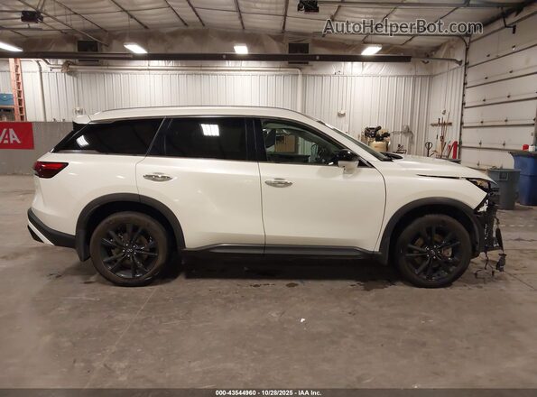 5N1DL1FS8PC345949 2023 INFINITI QX60 White Սալոնի 360 աստիճան տեսք