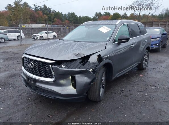 5N1DL1FS9PC333406 2023 INFINITI QX60 Gray 