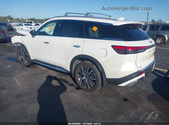 5N1DL1GS3PC367808 2023 INFINITI QX60 White Trasero izquierdo