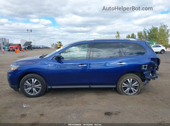 5N1DR2AM4LC630901 2020 NISSAN PATHFINDER Синий Панорамный вид салона 360°