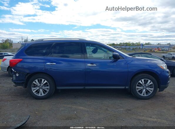 5N1DR2AM4LC630901 2020 NISSAN PATHFINDER Синий Вид задней части салона