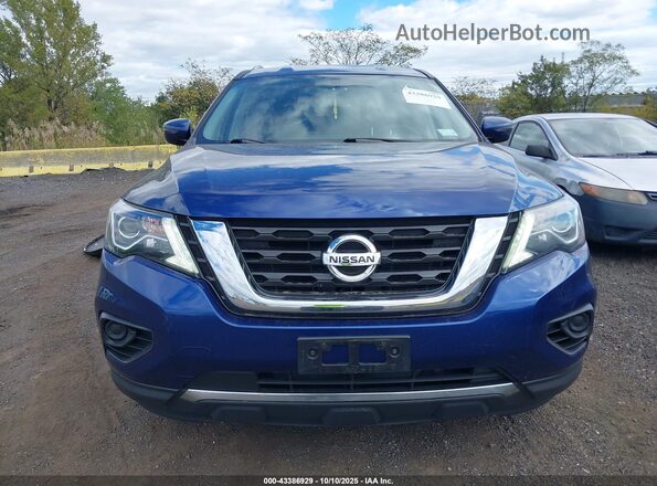 5N1DR2AM4LC630901 2020 NISSAN PATHFINDER Синий Вид щитка приборов