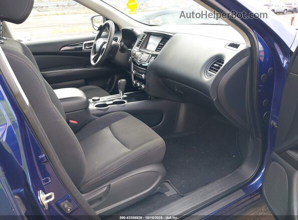 5N1DR2AM4LC630901 2020 NISSAN PATHFINDER Синий Вид салона спереди