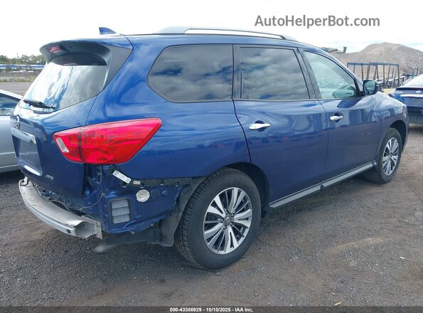 5N1DR2AM4LC630901 2020 NISSAN PATHFINDER Синий Задняя правая четверть