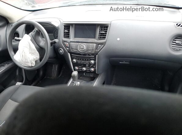 5N1DR2AM7LC642623 2020 NISSAN PATHFINDER White Առջևի վահանակի տեսք