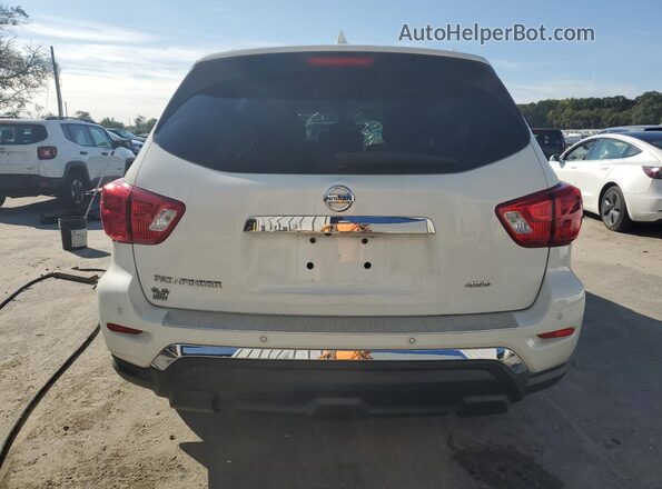 5N1DR2AM7LC644534 2020 NISSAN PATHFINDER White Вид ззаду