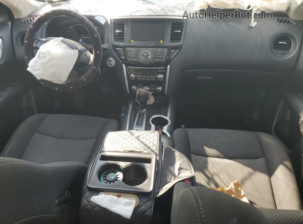 5N1DR2AM7LC644534 2020 NISSAN PATHFINDER White Вид панелі приладів