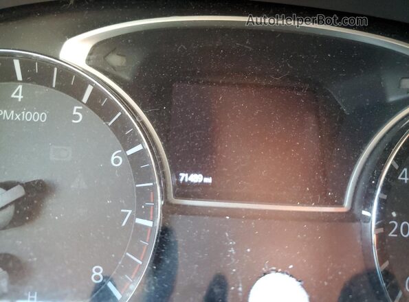 5N1DR2AM7LC644534 2020 NISSAN PATHFINDER White Вид щитка приладів