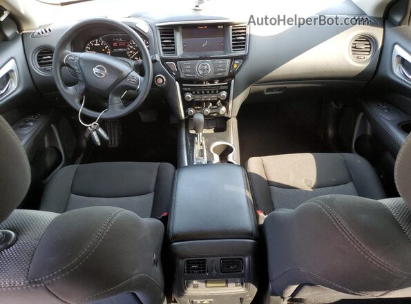 5N1DR2AM8LC599796 2020 NISSAN PATHFINDER Gray წინა პანელის ხედი