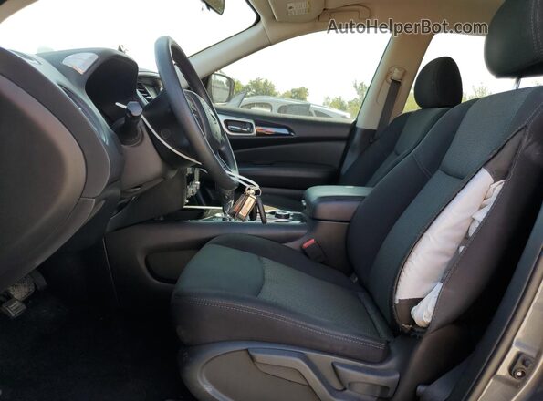 5N1DR2AM8LC599796 2020 NISSAN PATHFINDER Gray წინა სალონის ხედი